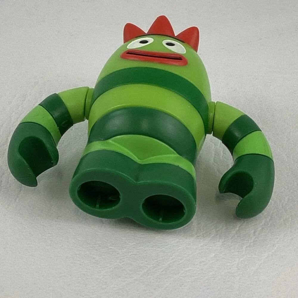 Mega Bloks Yo Gabba Gabba Brobee Action Figure Building Toy Broccoli Bee